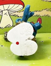 The Smurfs - Schleich - Keychain 20058 Winner Smurf (golden crown)
