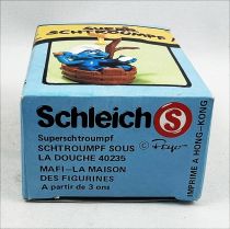 The Smurfs - Schleich / MAFI - 40235 Smurf in shower with watering-can(w/MAFI box)