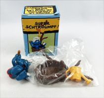 The Smurfs - Schleich / MAFI - 40235 Smurf in shower with watering-can(w/MAFI box)