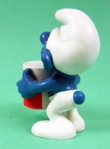 The Smurfs - Schleich - Promotional Smurf with Gloria Milk Can