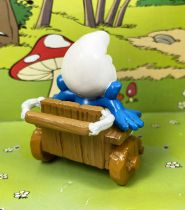 The Smurfs - Schleich - Smurf in Wheelchair (Promotional Figure : Les Paralysés de France)