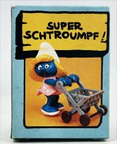 The Smurfs - Schleich (MAFI) - 40227 Smurfette with Caddy (Mint in Box)