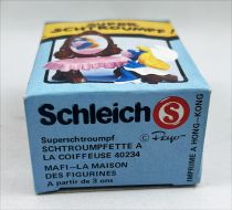 The Smurfs - Schleich (MAFI) - 40234 Smurfette at the Hairdresser (Mint in Box)