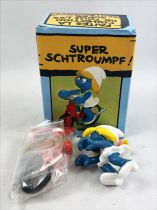 The Smurfs - Schleich (MAFI) - 40236 Smurfette with Bicycle (Mint in Box)