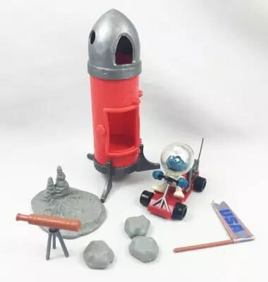 The Smurfs - Schleich 40604 Lunar Adventures (Mondgeschlumpfe) - Super Accessories n�4 (Loose)(