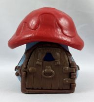 The Smurfs - Schleich Little House (Blue) with Red Roof (loose)