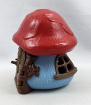 The Smurfs - Schleich Little House (Blue) with Red Roof (loose)