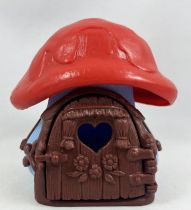 The Smurfs - Schleich Little House (Blue) with Red Roof (loose)