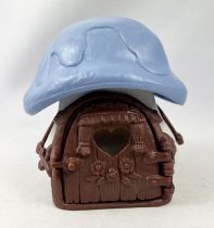 The Smurfs - Schleich Little House (White) with Blue Roof (loose)