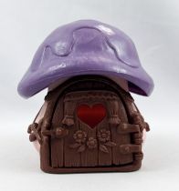 The Smurfs - Schleich Little Pink House with Purple Roof (loose)