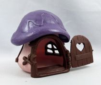 The Smurfs - Schleich Little Pink House with Purple Roof (loose)