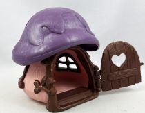 The Smurfs - Schleich Little Pink House with Purple Roof (loose)