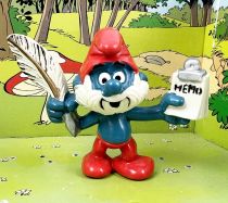 The Smurfs - Schliech Clips PVC Figure - Papa Smurf 