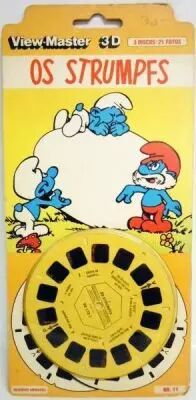 The Smurfs - View-Master 3-D 3 discs set (Portugal)