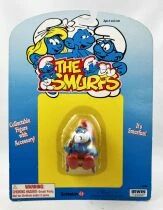 The Smurfs (Les Schtroumpfs) - Irwin / Schleich - Grand Schtroumpf dans son rocking chair