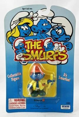 The Smurfs (Les Schtroumpfs) - Irwin / Schleich - Schtroumpf chef de chantier