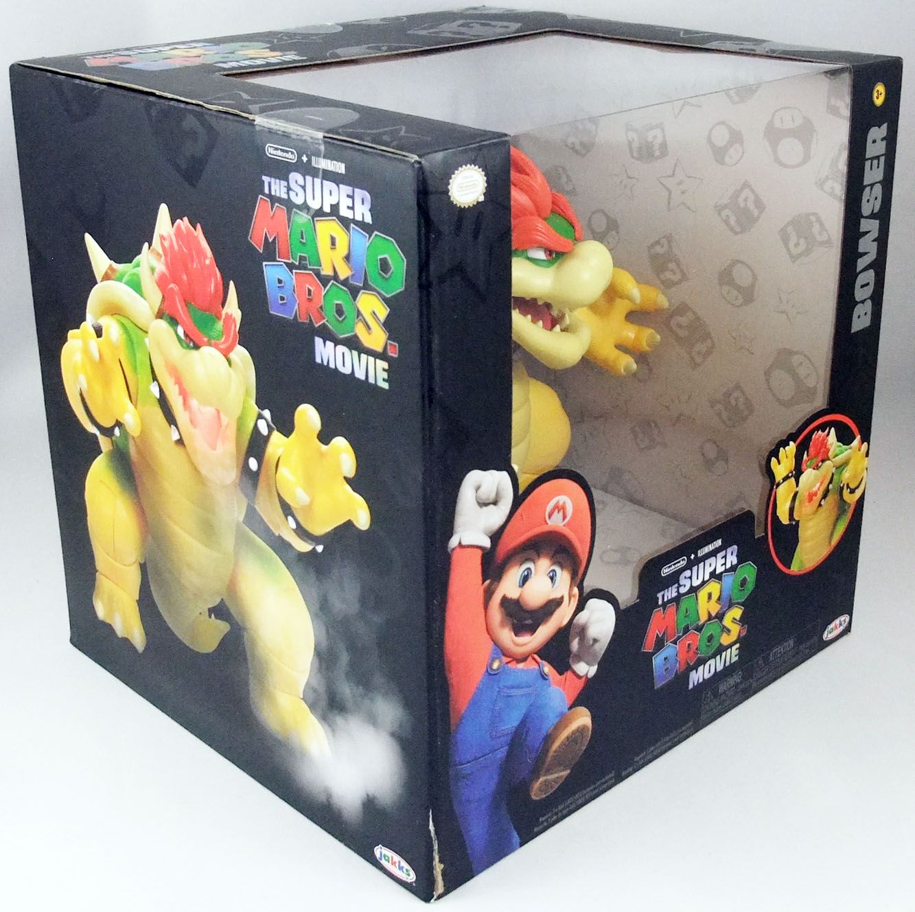 Super Mario Bros. The Movie Bowser 8 Deluxe Action Figure Jakks