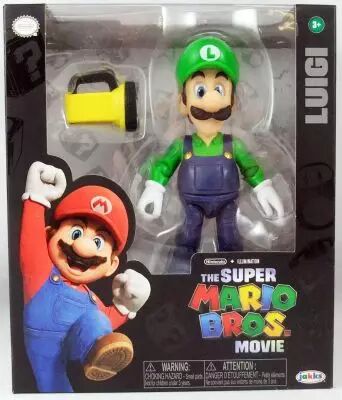 The Super Mario Bros. Movie - Jakks Pacific - Figurine articul�e Luigi