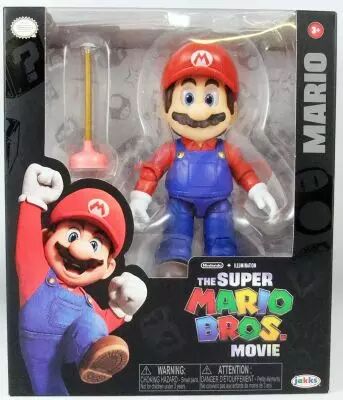 The Super Mario Bros. Movie - Jakks Pacific - Figurine articul�e Mario