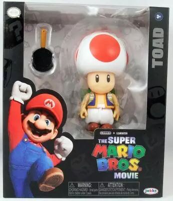 The Super Mario Bros. Movie - Jakks Pacific - Figurine articul�e Toad