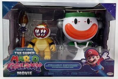 The Super Mario Galaxy Movie - Jakks Pacific - Figurine articul�e Bowser Jr. Clown Car