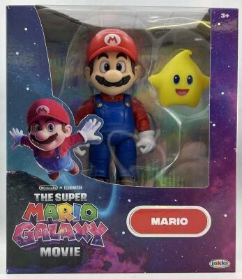 The Super Mario Galaxy Movie - Jakks Pacific - Figurine Articul�e Mario