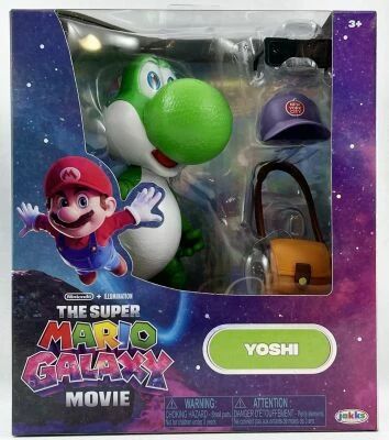 The Super Mario Galaxy Movie - Jakks Pacific - Figurine Articul�e Yoshi