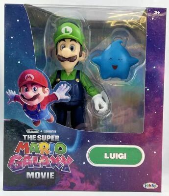 The Super Mario Galaxy Movie - Jakks Pacific - Luigi action-figure