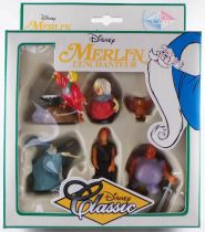 The Sword in the Stone - Kid\'M Disney Classic - Set of 6 PVC Figures Mint in Box