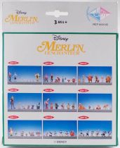 The Sword in the Stone - Kid\'M Disney Classic - Set of 6 PVC Figures Mint in Box