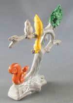 The Sword in the Stone - Plastic figure Jim - Tree with Birds & Squirrel
