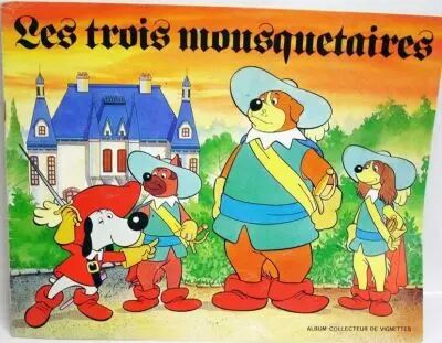 The Three Muskehounds - A.G.E. Stickers collector book