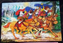 The Three Muskehounds - Educa 80 pieces jigsaw puzzle - The Return of Dogtanian