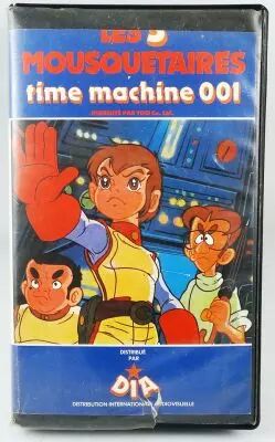 The Three Space Musketeers - VHS Videotape D.I.A. \ Time Machine 001\ 