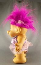 The Trolls - Plastic Figure 8\  (Russ Berrie) -  BallerinaTroll 