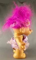 The Trolls - Plastic Figure 8\  (Russ Berrie) -  BallerinaTroll 