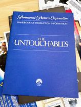 The untouchables (Movie 1987)  Press Kit and other vintage material