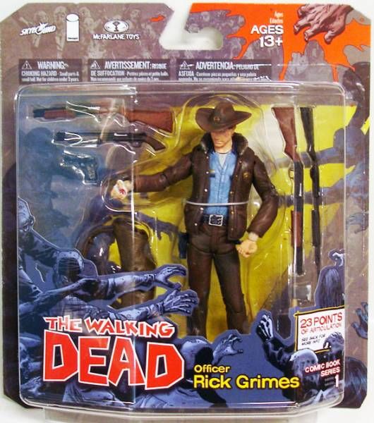 The Walking Dead Comics Series 3 Rick Grimes - McFarlane