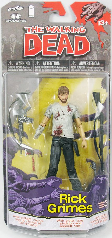 The Walking Dead Comics Series 3 Rick Grimes - McFarlane