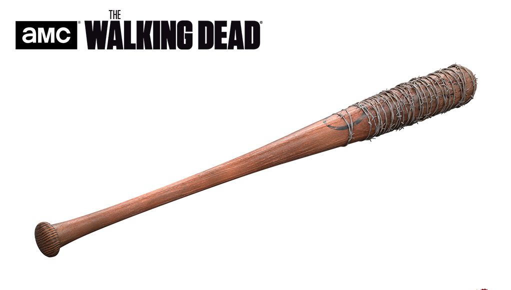 Batte negan LUCILLE The walking dead vente interdite aux mineursBois de  frêne - Batte de baseball (9058085)