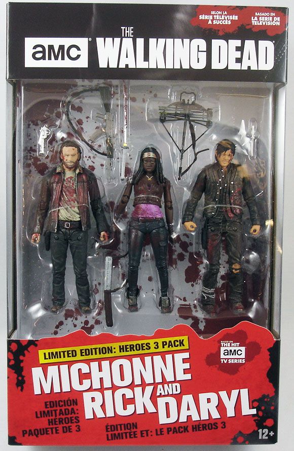 Daryl y Michonne TV The Walking Dead 14523 Figura de héroe 
