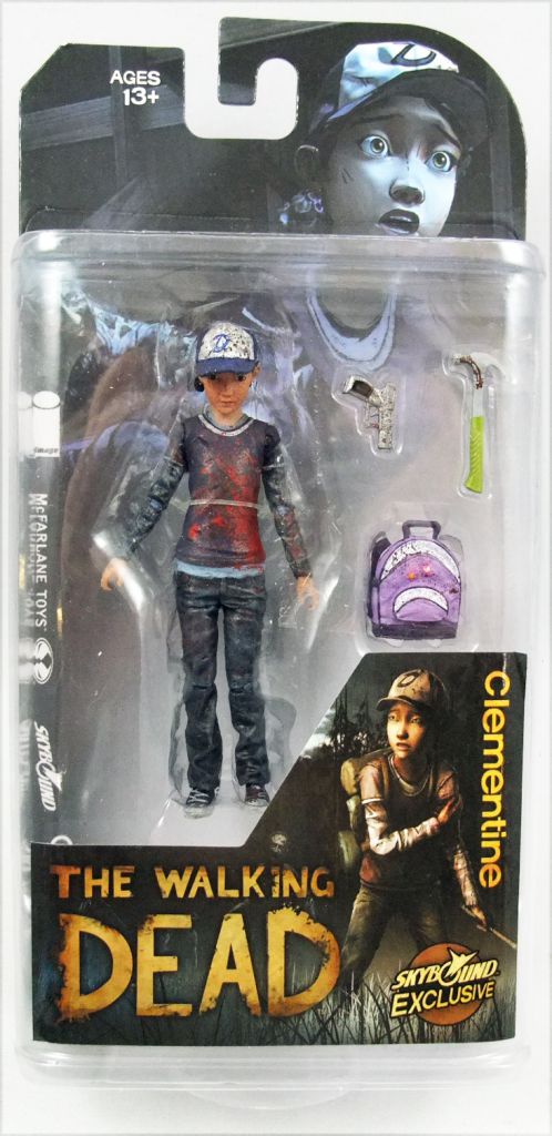 the walking dead game action figures