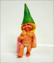 The world of David the Gnome - PVC Figure - David and Susan have a bath