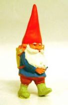 The world of David the Gnome - PVC Figure - David with a basket in back