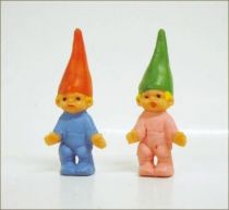 The world of David the Gnome - PVC Figure - Gnome Baby Twins (Girl & Boy)