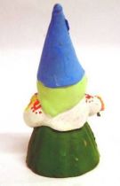 The world of David the Gnome - PVC Figure - Lisa picking of the flowers (green dress)