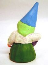 The world of David the Gnome - PVC Figure - Lisa with a watering-can (green dress)