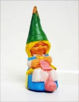 The world of David the Gnome - PVC Figure - Susan knits (blue dress)