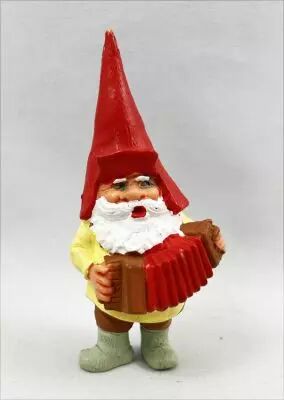 The world of David the Gnome - Star Toys PVC Figure - Accordion player Gnome