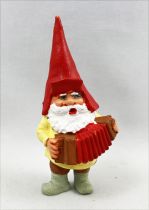 The world of David the Gnome - Star Toys PVC Figure - Accordion player Gnome